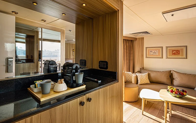 Cabin aboard the Alexander The Great Nile Cruise Nile cruise