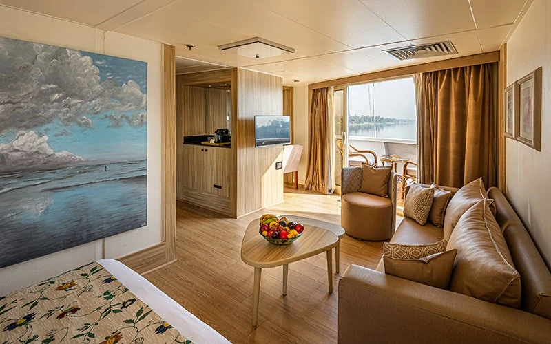 Cabin aboard the Alexander The Great Nile Cruise Nile cruise