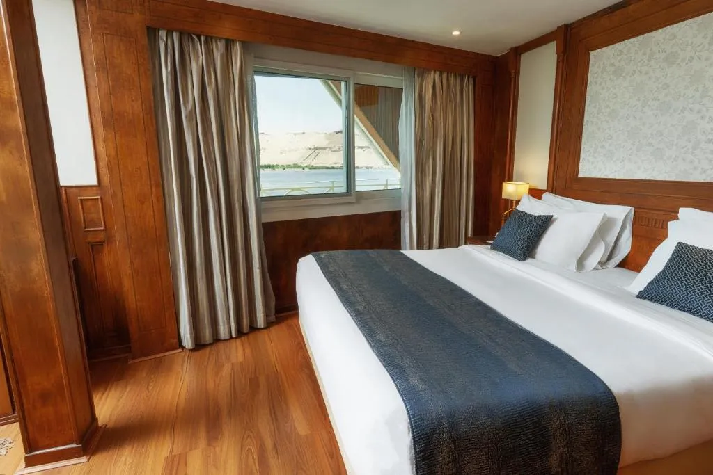 Cabin aboard the Orient Grand Rose Nile Cruise Nile cruise