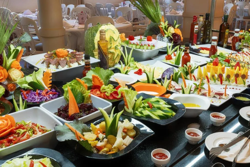 Restaurant aboard the Orient Grand Rose Nile Cruise Nile cruise