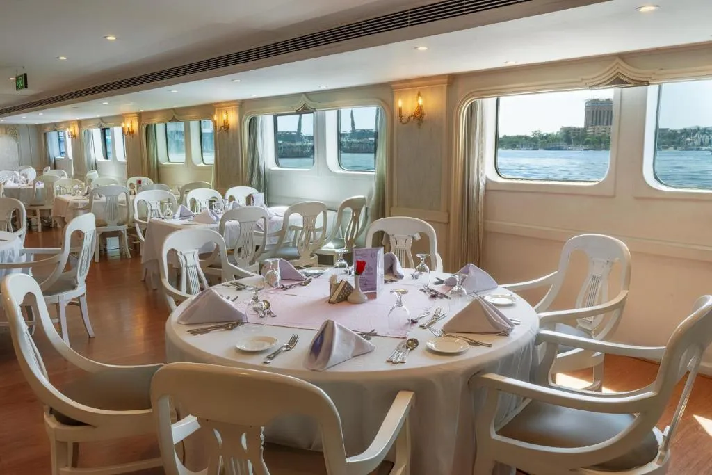 Restaurant aboard the Orient Grand Rose Nile Cruise Nile cruise
