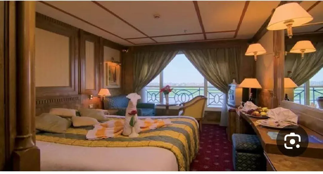 Cabin aboard the Orient Grand Rose Nile Cruise Nile cruise