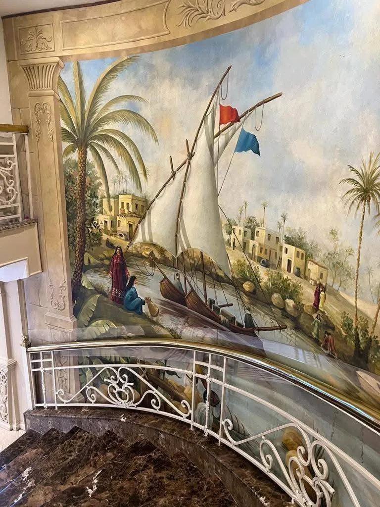 Lobby of the Orient Grand Rose Nile Cruise Nile cruise