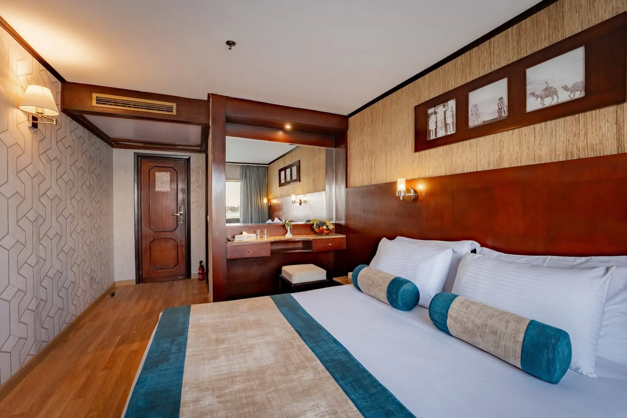 Cabin aboard the MS Nile Admiral Nile Cruise Nile cruise
