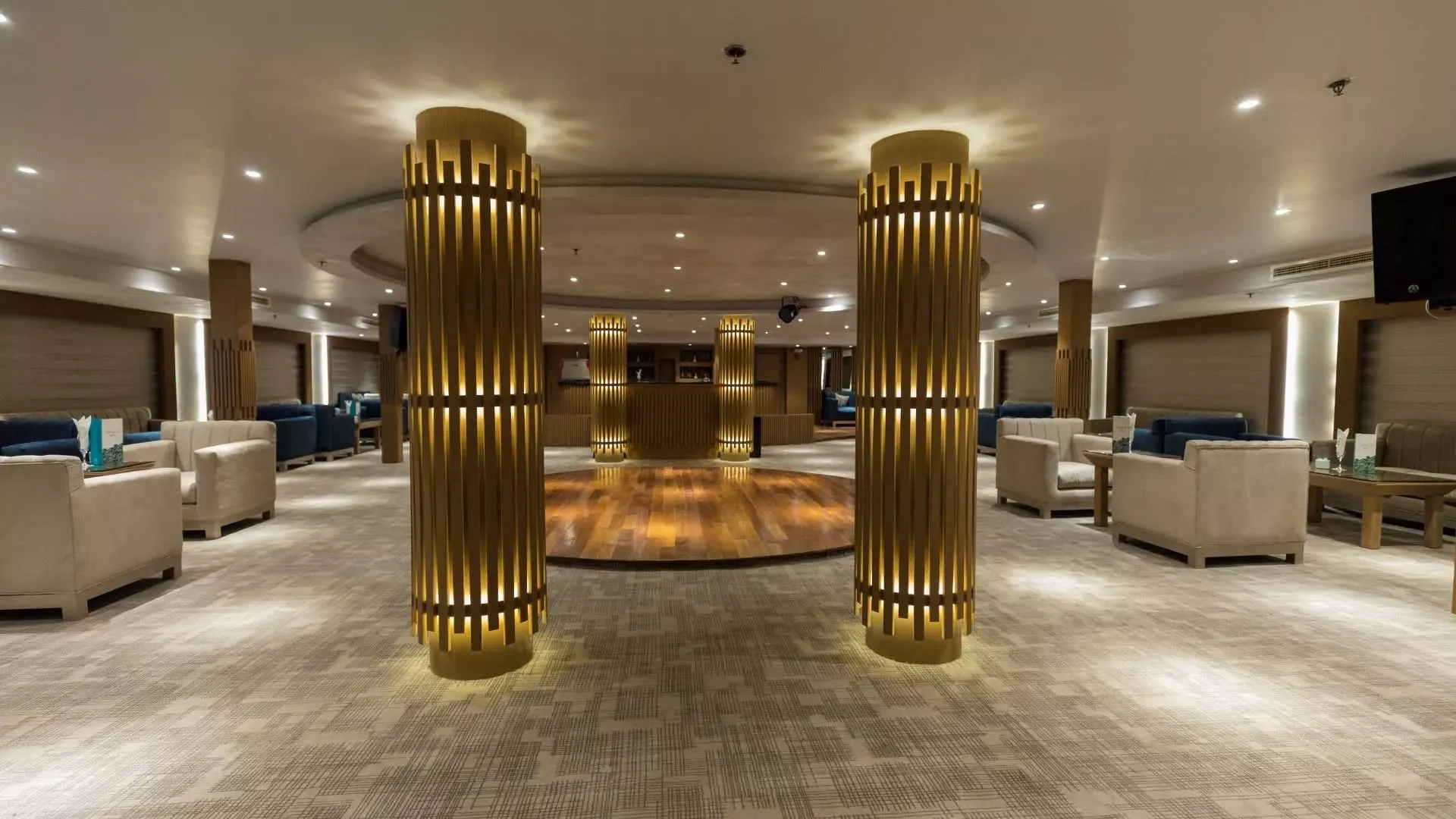 Lounge aboard the SUNRISE Semiramis III Nile Cruise Nile cruise