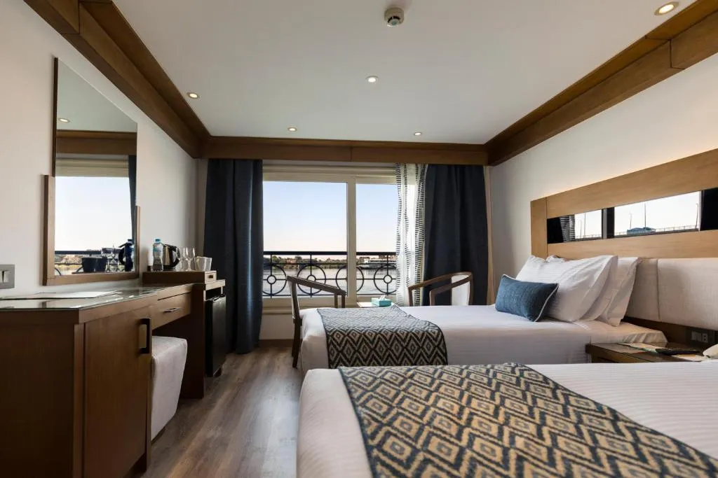 Cabin aboard the SUNRISE Semiramis III Nile Cruise Nile cruise