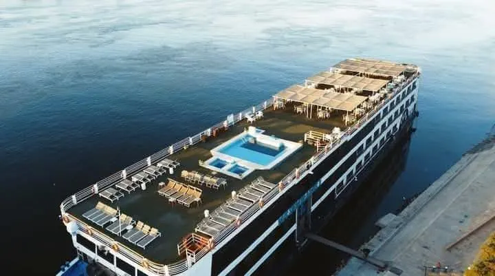 Exterior view of the SUNRISE Semiramis I Nile Cruise Nile cruise ship