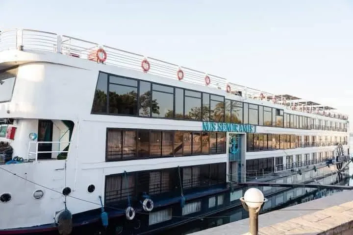 Exterior view of the SUNRISE Semiramis I Nile Cruise Nile cruise ship