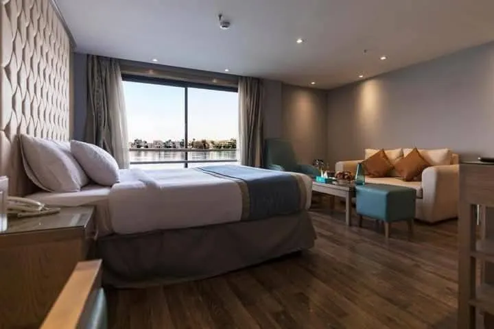 Suite aboard the SUNRISE Semiramis I Nile Cruise Nile cruise