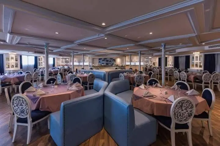 Sun deck of the SUNRISE Semiramis I Nile Cruise Nile cruise
