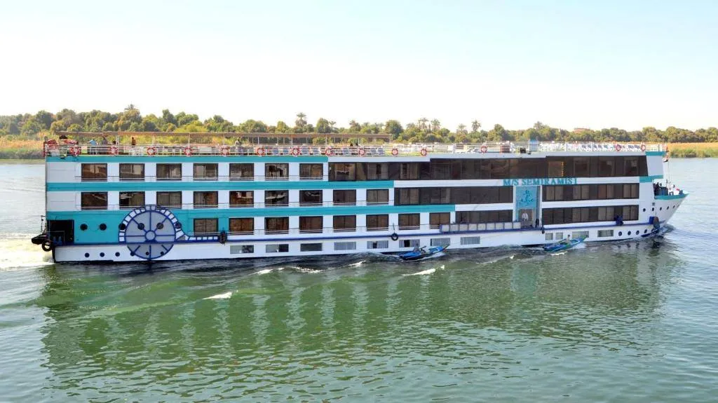Exterior view of the SUNRISE Semiramis I Nile Cruise Nile cruise ship