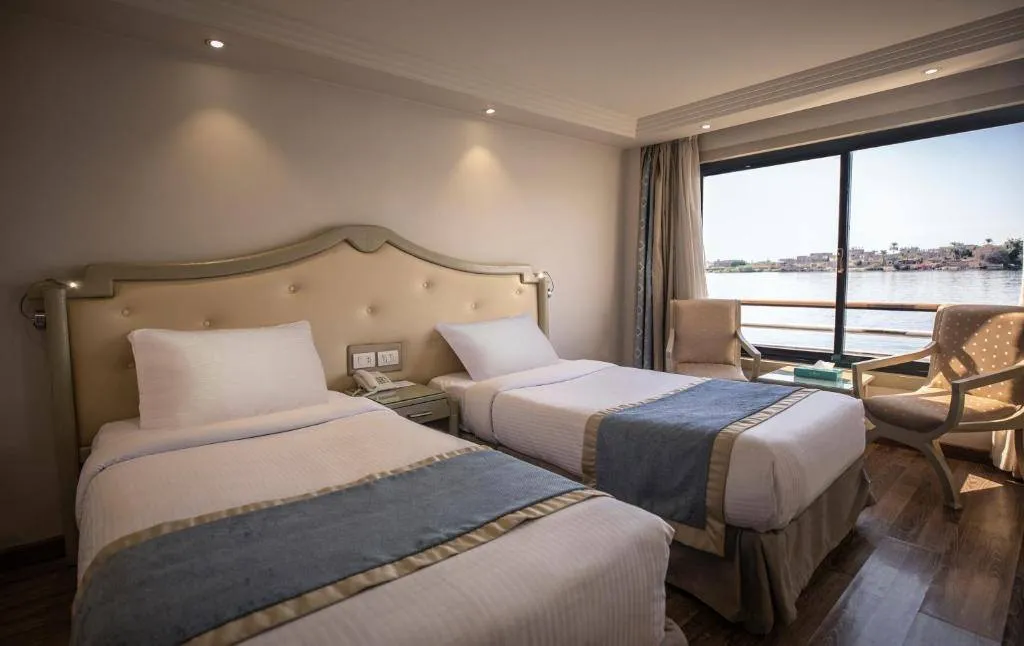 Cabin aboard the SUNRISE Semiramis I Nile Cruise Nile cruise