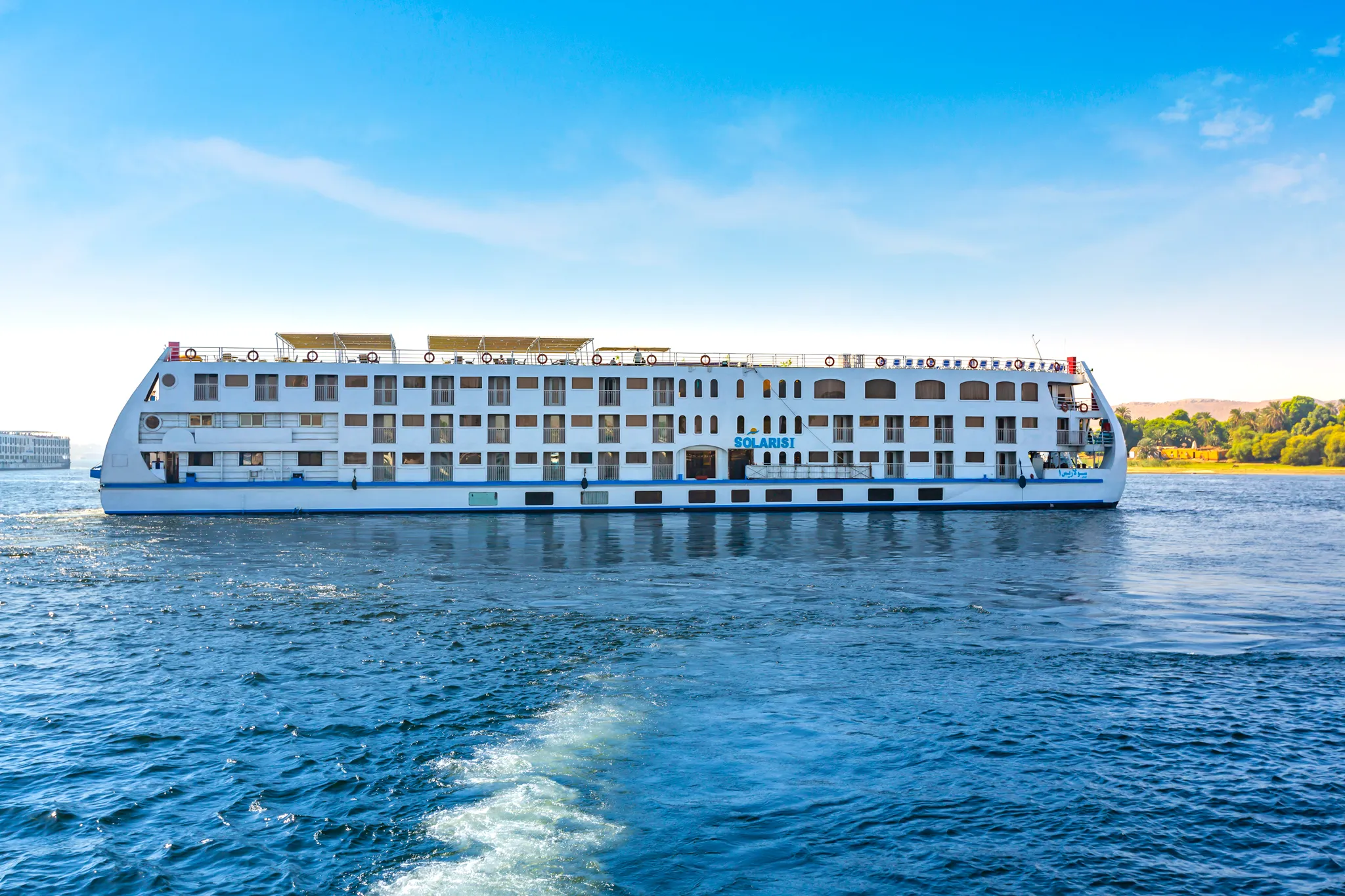 Exterior view of the HS Solaris I Nile Cruise Nile cruise ship