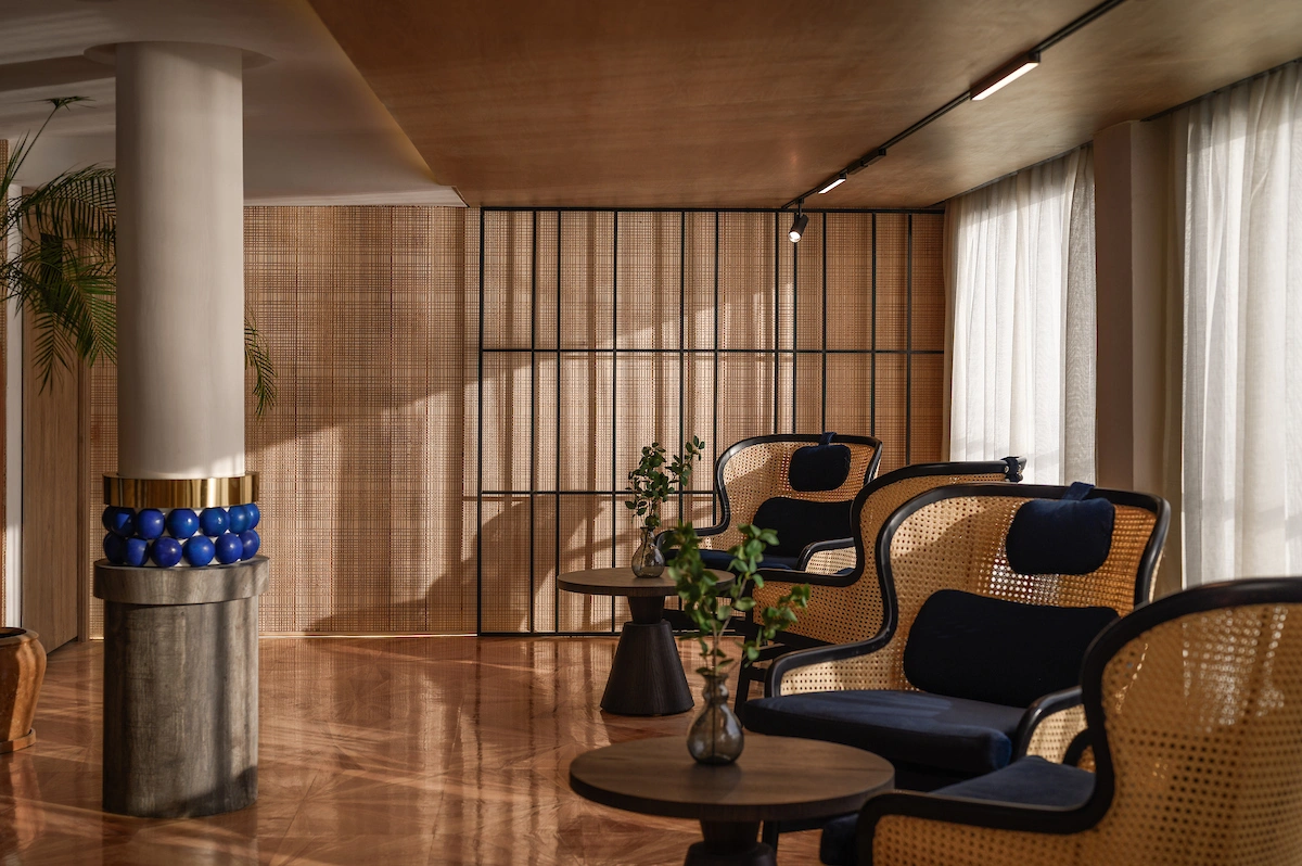 Lounge aboard the Soleil Nile Cruise Nile cruise