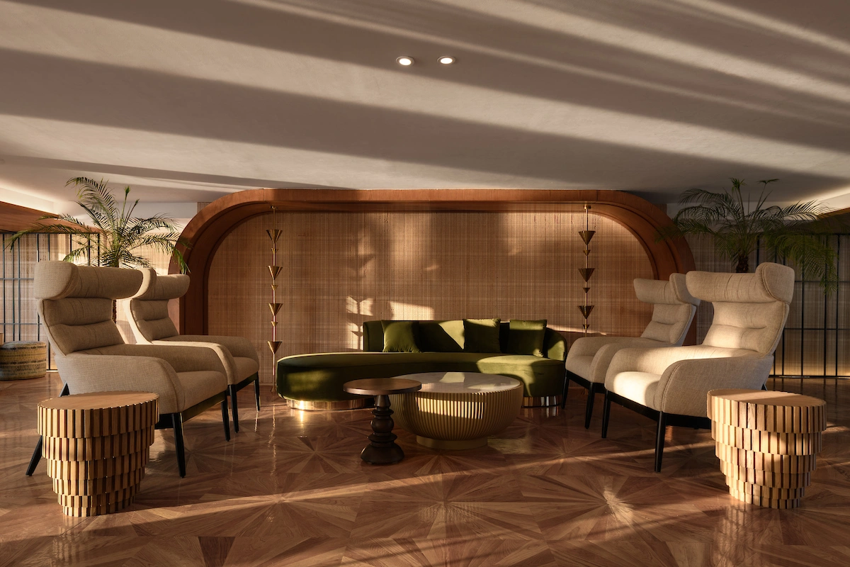 Lounge aboard the Soleil Nile Cruise Nile cruise