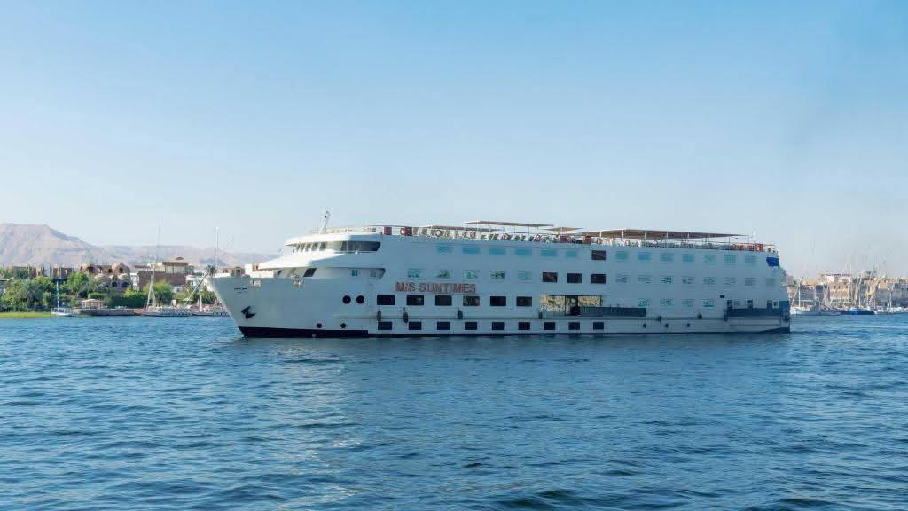 Exterior view of the Orient Sun Times Nile Cruise Nile cruise ship