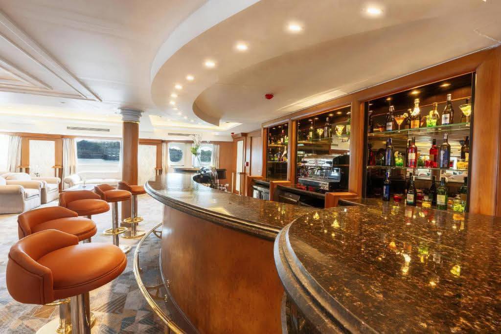 Lounge aboard the Orient Sun Times Nile Cruise Nile cruise