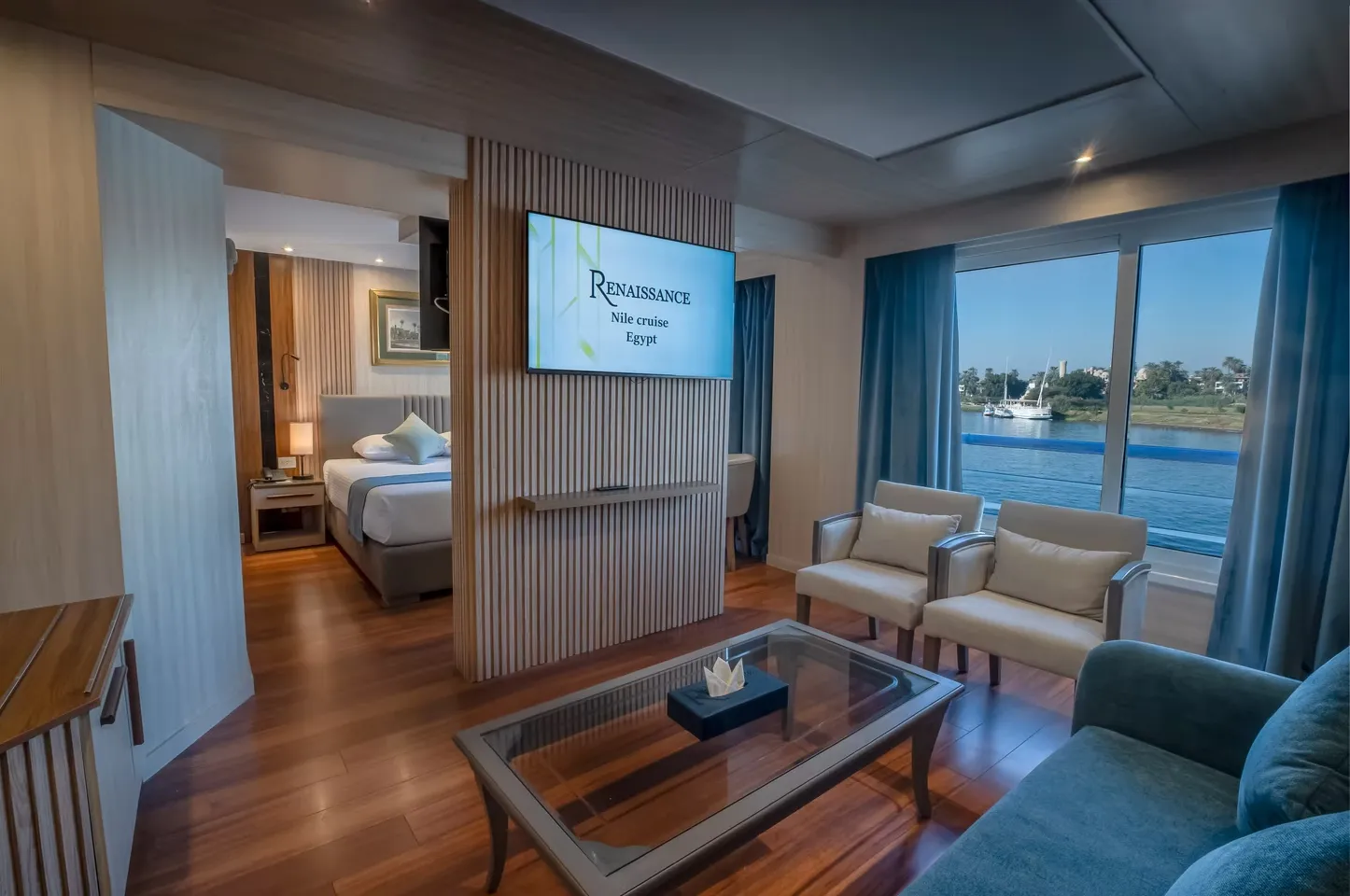 Suite aboard the MS Renaissance Nile Cruise Nile cruise