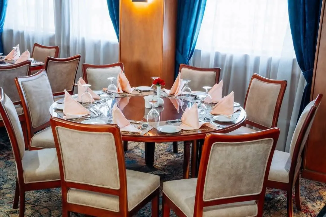 Restaurant aboard the La Terrasse Nile Cruise Nile cruise