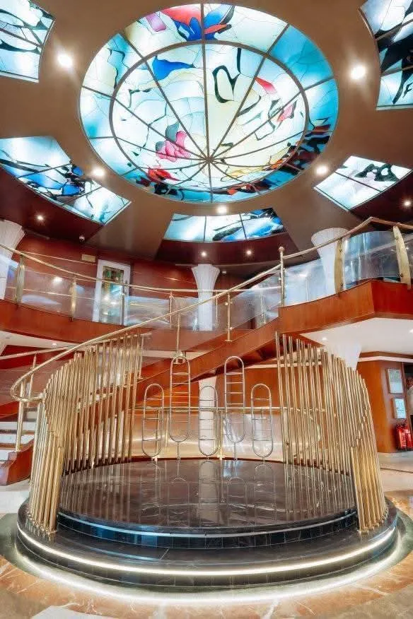 Lobby of the La Terrasse Nile Cruise Nile cruise