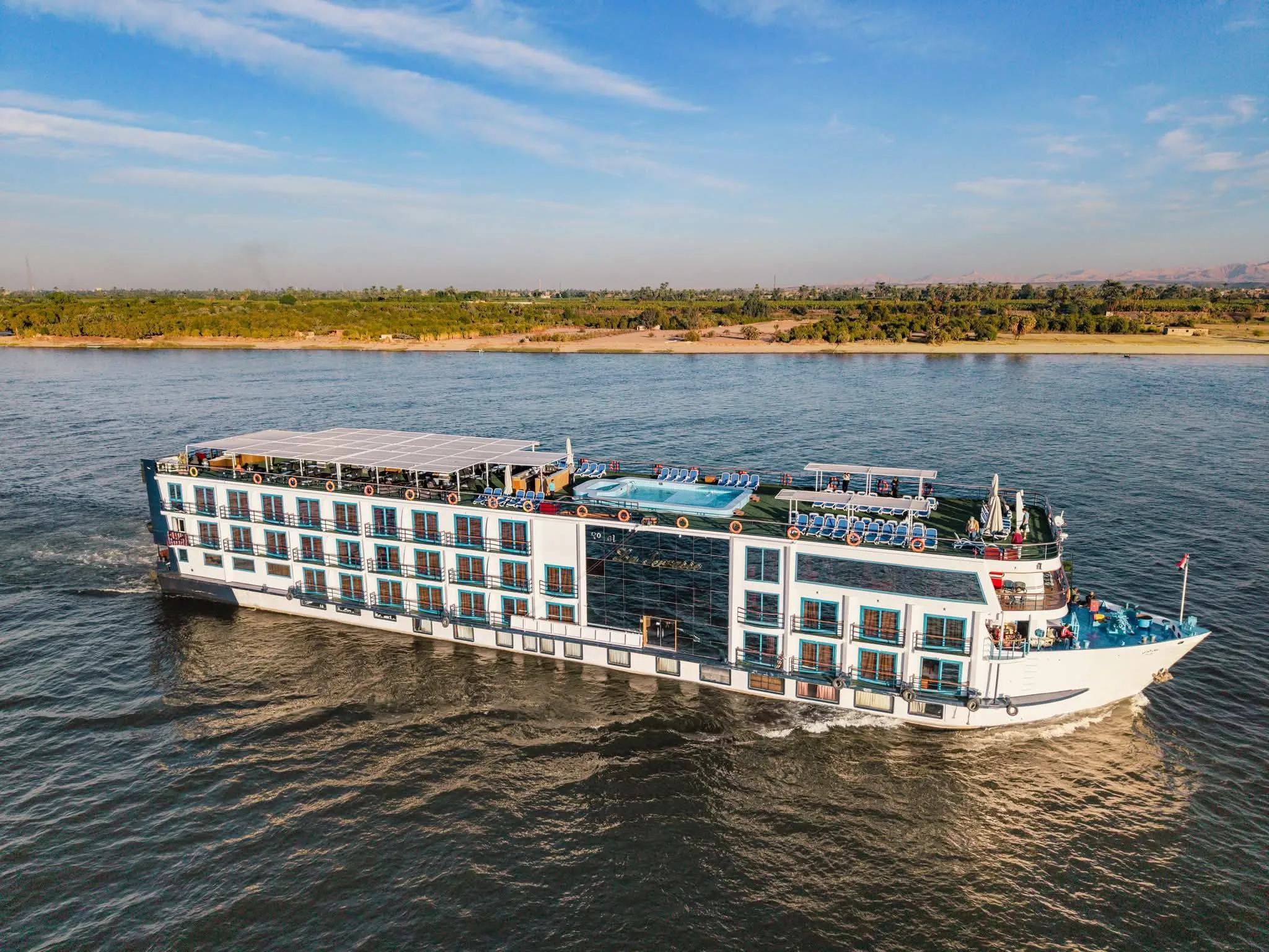 Exterior view of the La Terrasse Nile Cruise Nile cruise ship