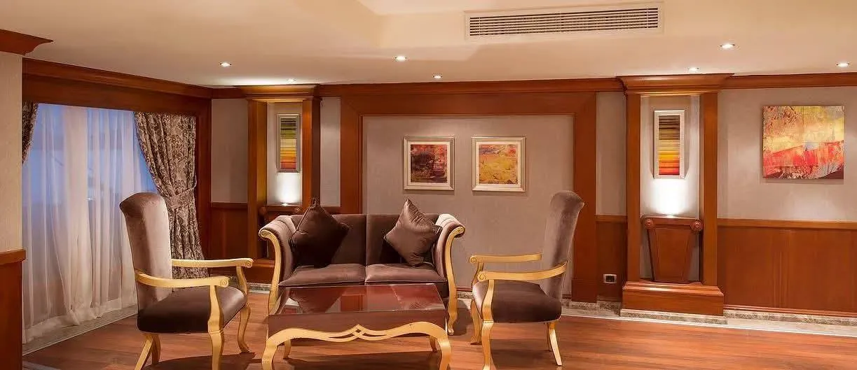 Lobby of the Amwaj Living Stone Nile Cruise Nile cruise