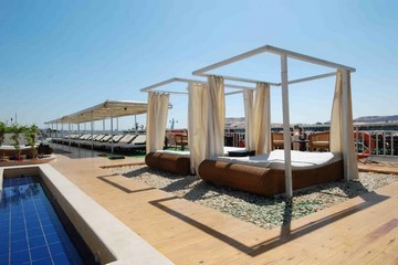 Sun deck of the Ciela Nile cruise
